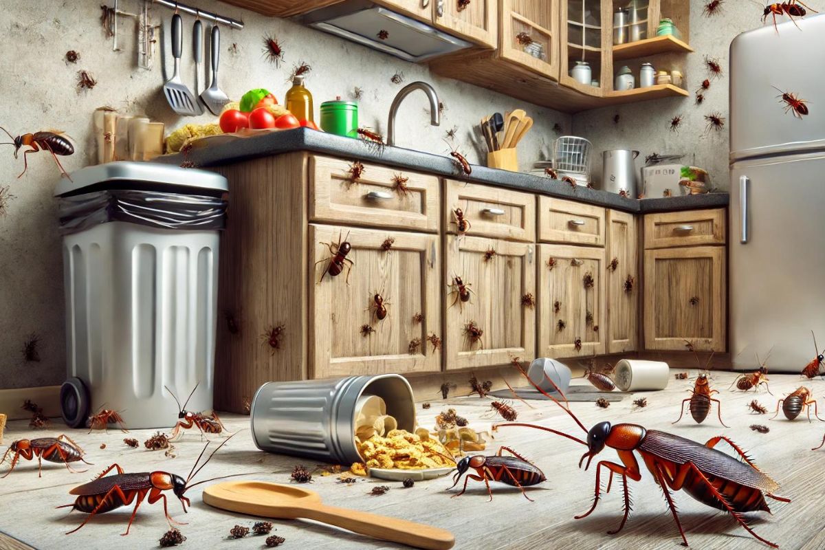 Come tenere lontano formiche e scarafaggi dalla cucina: strategie efficaci