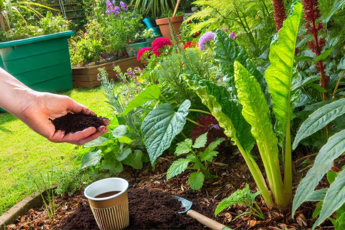 Caffè come fertilizzante per le piante: un segreto naturale per un giardino rigoglioso
